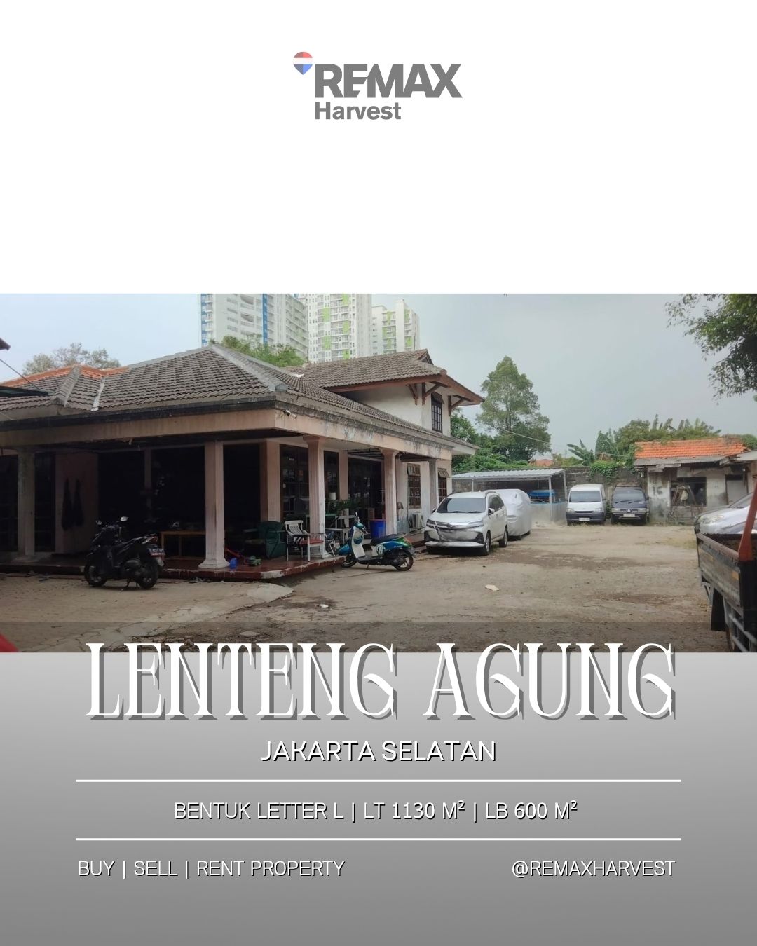 Tanah Strategis Lenteng Agung